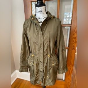 SOLD - Star Style Women’s Green Utility Jacket Coat Size Medium